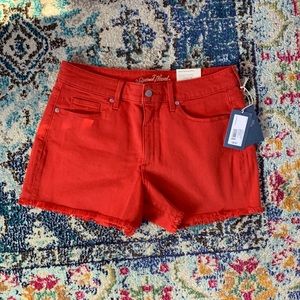 Universal Thread High-Rise Red Shorts Size 12